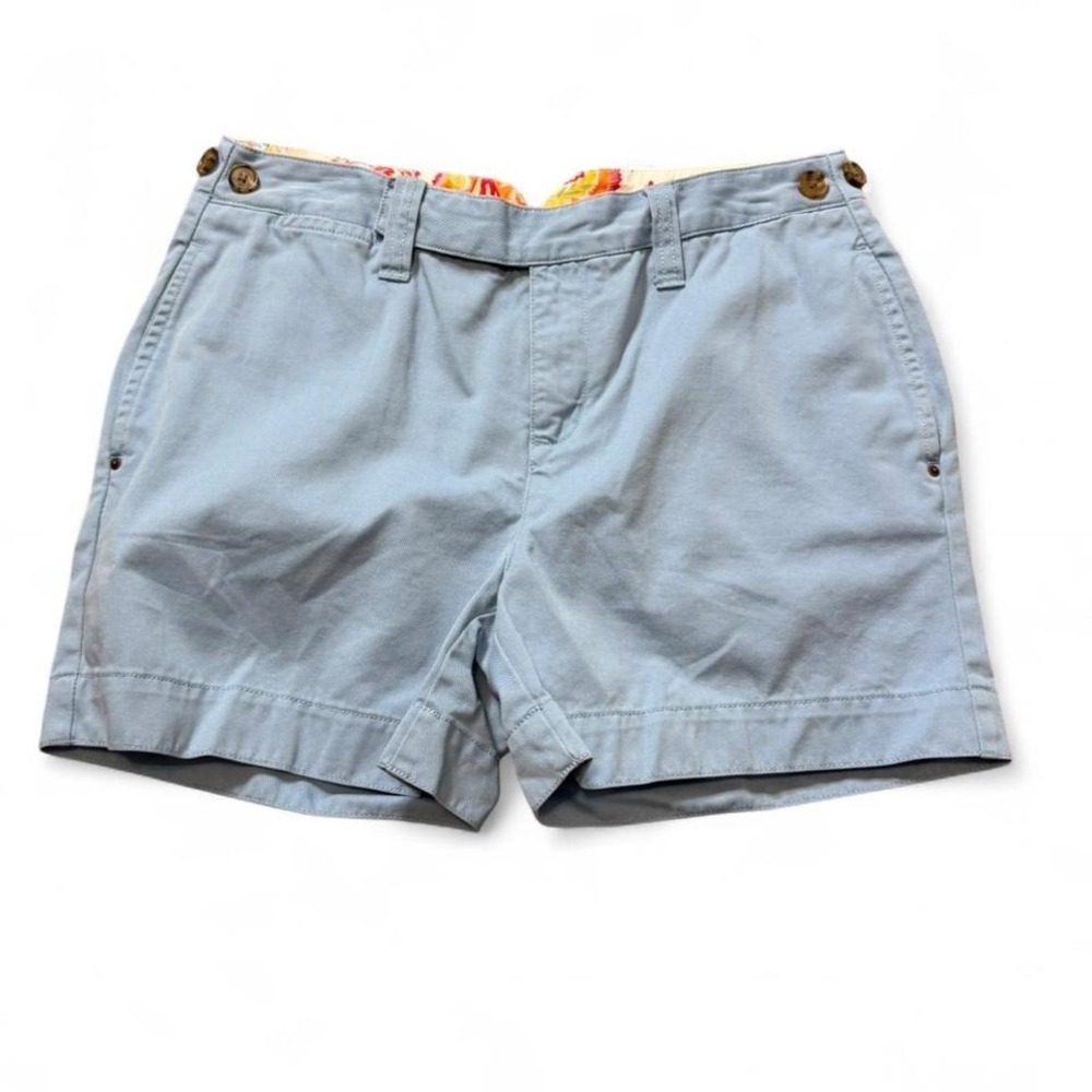 Vintage 2004 Tommy Hilfiger Sky Blue Chino Shorts, Women's Size 6